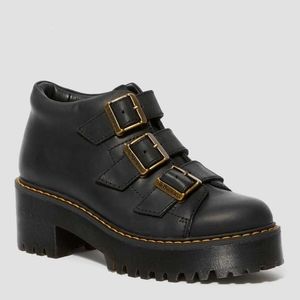 RARE Dr. Martens Black Leather Women's Shoes